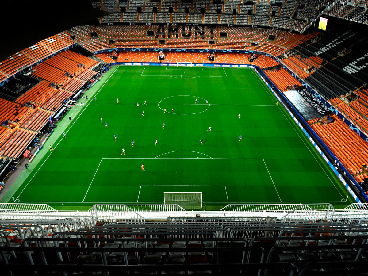 Asientos Estadio Mestalla