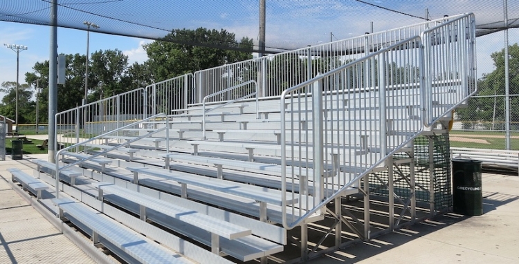 gradas retractiles