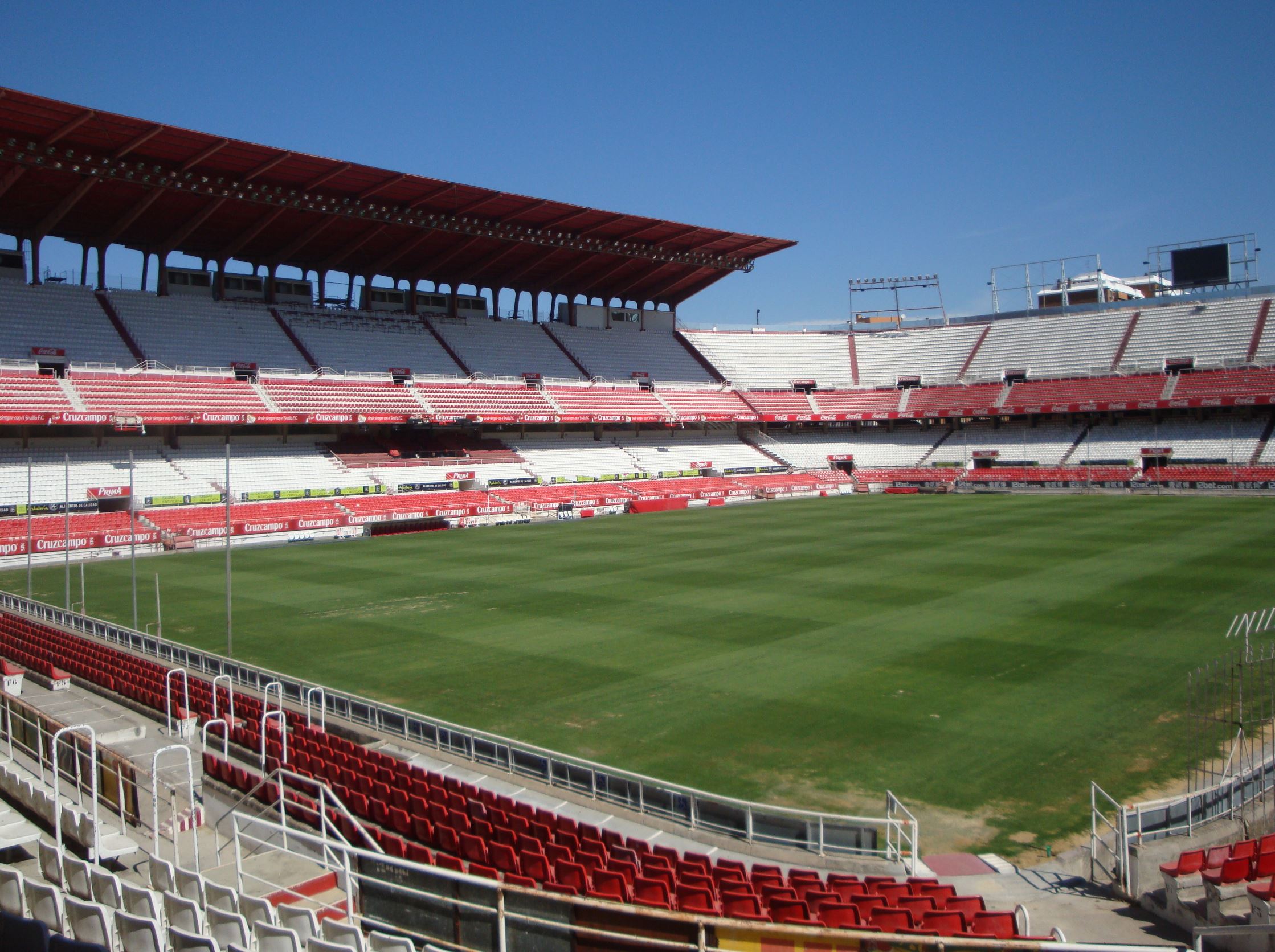Asientos estadio Ramón Sánchez-Pizjuán